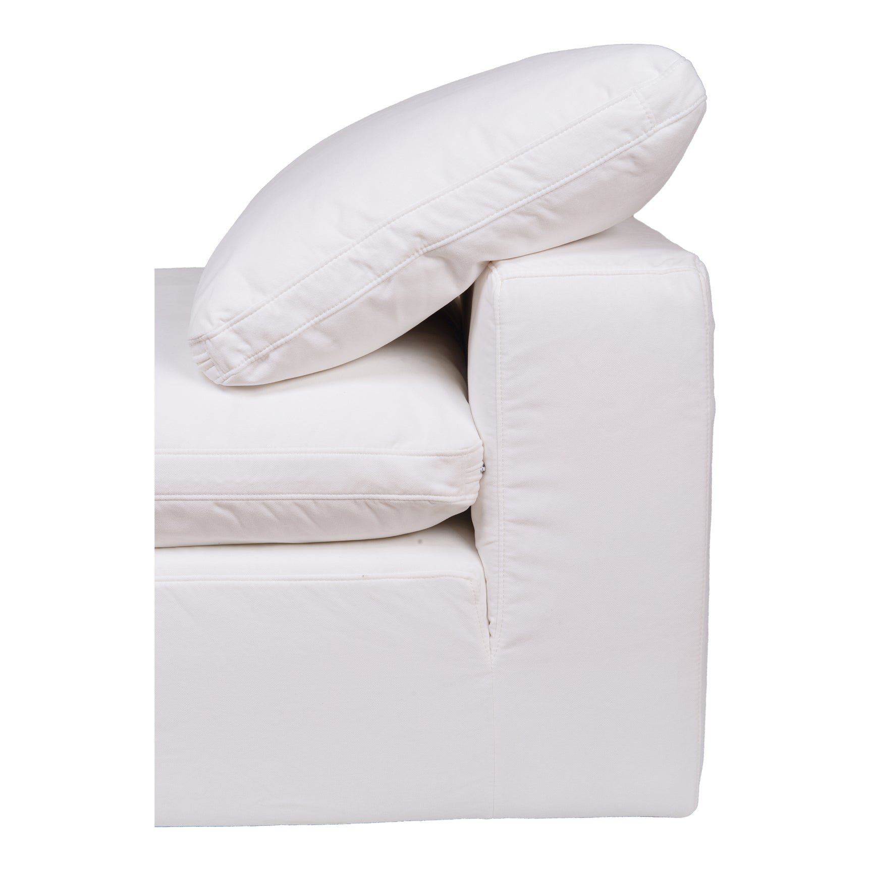 Clay Cream White Slipper Chair - Ornate Home