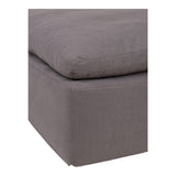 Clay Light Grey Ottoman - Ornate Home