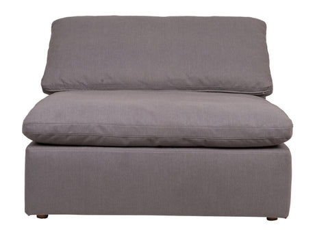 Clay Light Grey Slipper Chair - Ornate Home