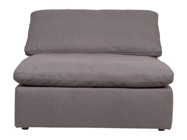 Clay Light Grey Slipper Chair - Ornate Home