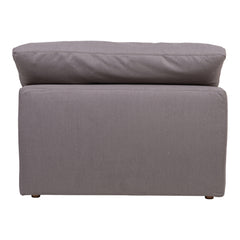 Clay Light Grey Slipper Chair - Ornate Home