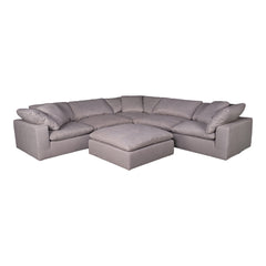 Clay Light Grey Slipper Chair - Ornate Home