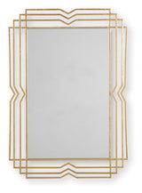 Claybrook Gold Finish Accent Mirror (Online Special Price) - Ornate Home