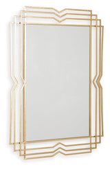 Claybrook Gold Finish Accent Mirror (Online Special Price) - Ornate Home
