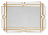 Claybrook Gold Finish Accent Mirror (Online Special Price) - Ornate Home