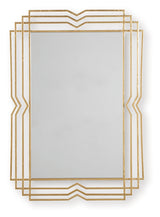 Claybrook Gold Finish Accent Mirror - Ornate Home