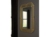 Claybrook Gold Finish Accent Mirror - Ornate Home