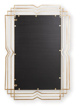Claybrook Gold Finish Accent Mirror - Ornate Home