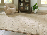 Clayman Beige/Brown Extra Large Rug (Online Special Price) - Ornate Home