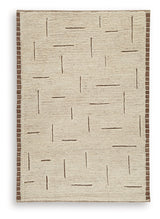 Clayman Beige/Brown Medium Rug (Online Special Price) - Ornate Home