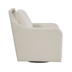 Claymont Beige Swivel Chair - Ornate Home