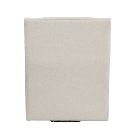 Claymont Beige Swivel Chair - Ornate Home