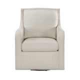 Claymont Beige Swivel Chair - Ornate Home