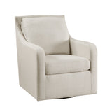 Claymont Beige Swivel Chair - Ornate Home