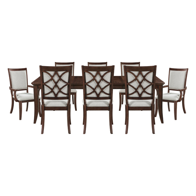 Claymont Gray 9pc Dining Set - Ornate Home