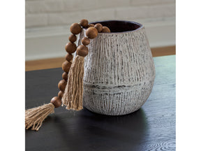 Claymount Distressed Brown Vase (7.88" H) - Ornate Home