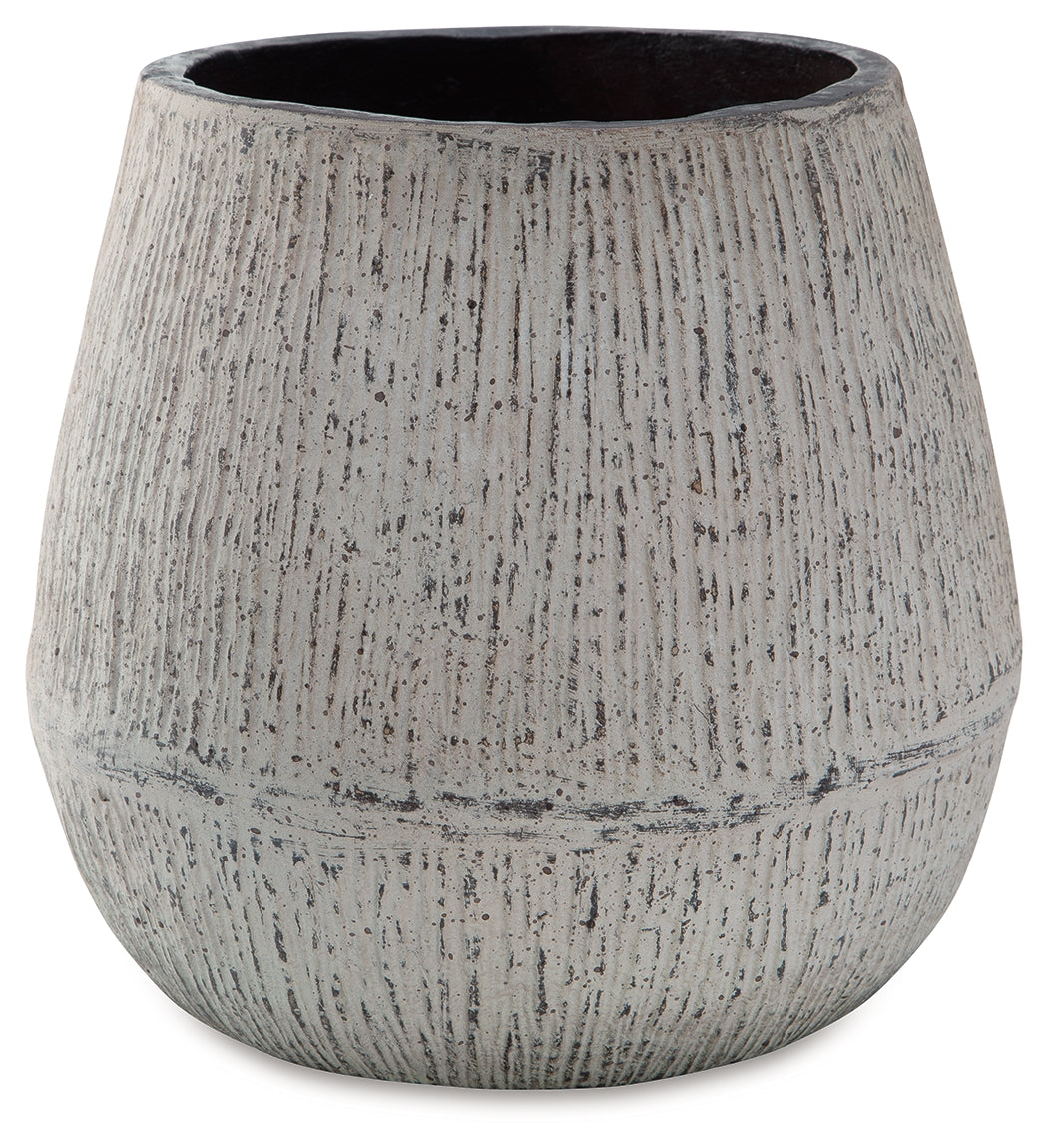Claymount Distressed Brown Vase (9.5"H) (Online Special Price) - Ornate Home
