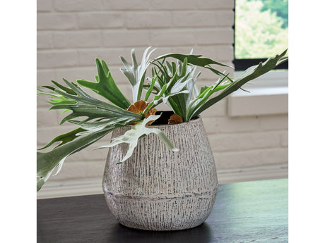 Claymount Distressed Brown Vase (9.5"H) - Ornate Home