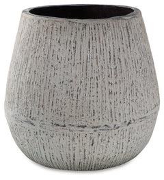 Claymount Distressed Brown Vase (9.5"H) - Ornate Home