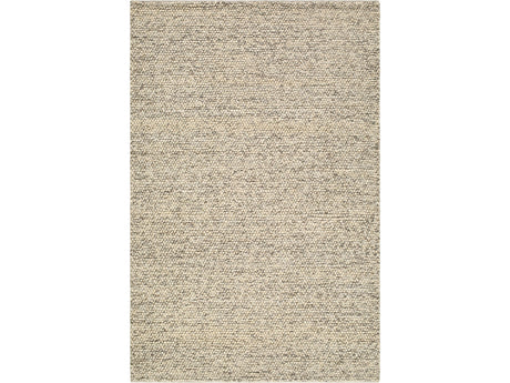 Clayne Beige & Charcoal Premium Wool Area Rug - Ornate Home