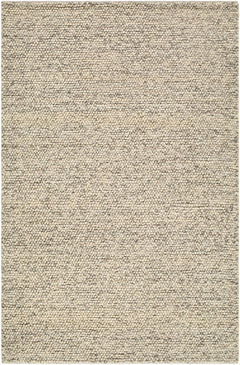 Clayne Beige & Charcoal Premium Wool Area Rug - Ornate Home