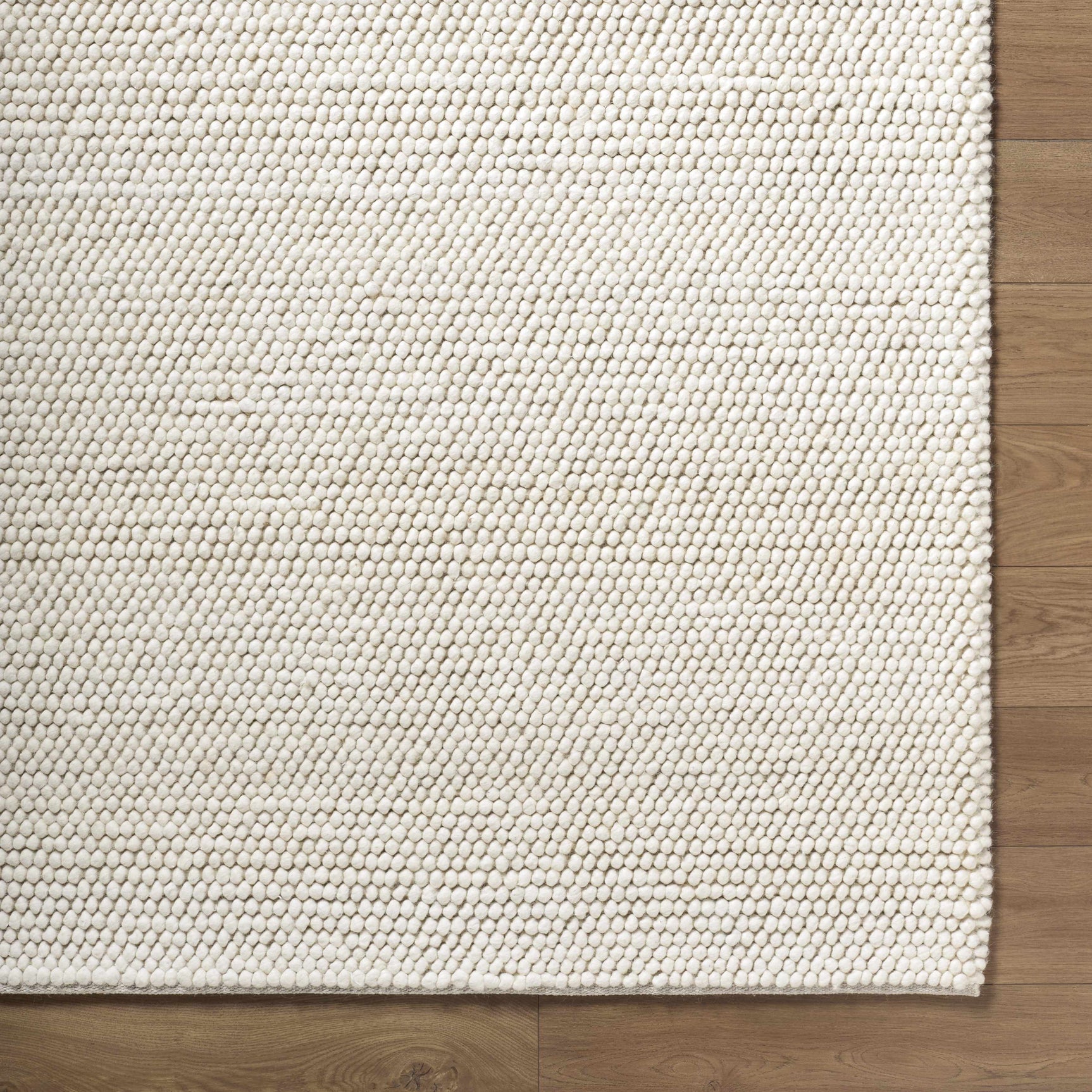 Clayne Beige Premium Wool Area Rug - Ornate Home
