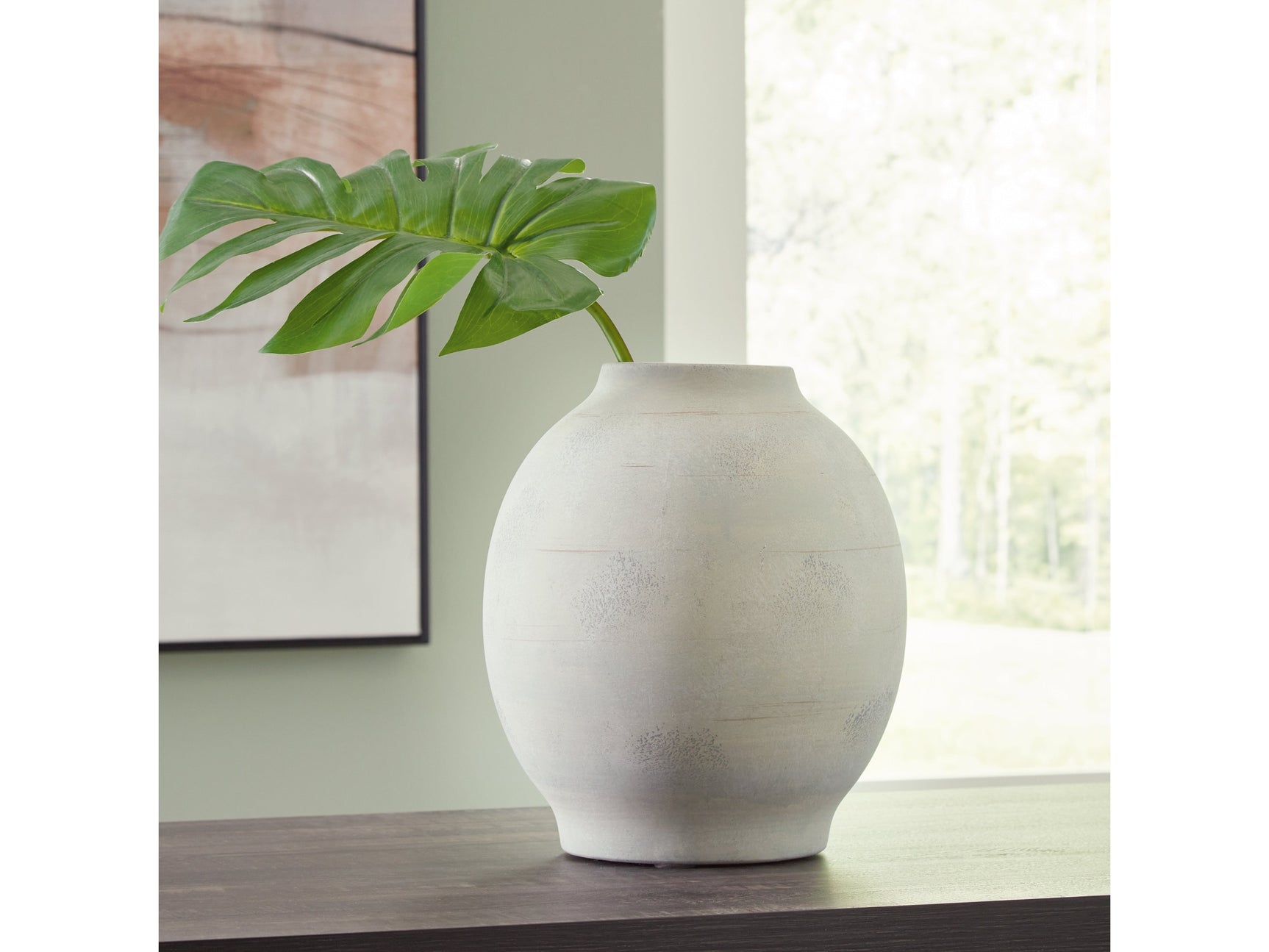 Clayson Green Vase (11.75"H) - Ornate Home