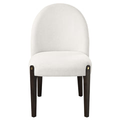 Clayten Beige & Espreeso Side Chair (Set of 2) - Ornate Home