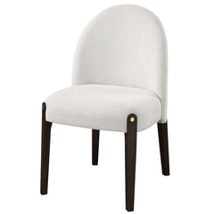 Clayten Beige & Espreeso Side Chair (Set of 2) - Ornate Home