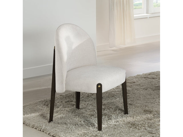Clayten Beige & Espreeso Side Chair (Set of 2) - Ornate Home