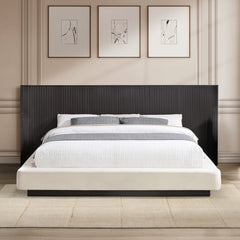 Clayten Beige/Espresso Queen Bed - Ornate Home