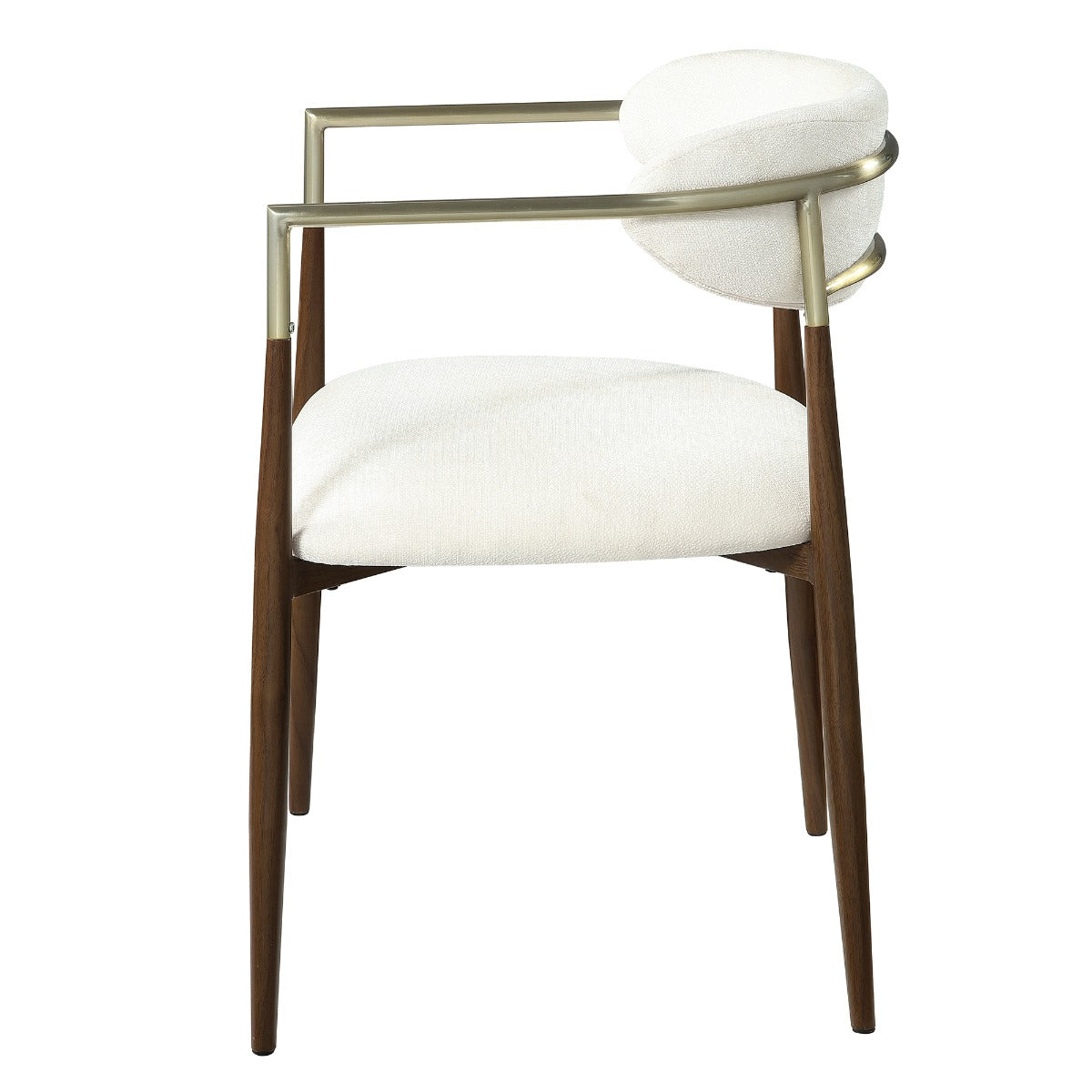 Clayten Brown Oak Arm Chair (Set of 2) - Ornate Home