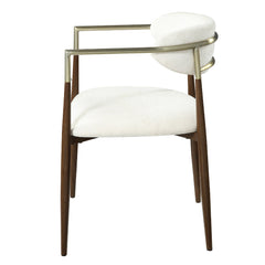 Clayten Brown Oak Arm Chair (Set of 2) - Ornate Home