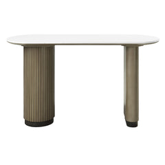 Clayten Engineering Top/Light Oak Sofa Table w/Engineering Top - Ornate Home