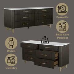 Clayten Espresso Dresser - Ornate Home