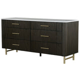 Clayten Espresso Dresser - Ornate Home