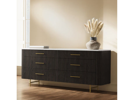 Clayten Espresso Dresser - Ornate Home