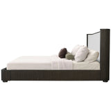 Clayten Espresso Eastern King Bed - Ornate Home