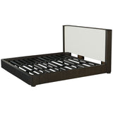 Clayten Espresso Eastern King Bed - Ornate Home