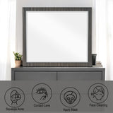 Clayten Espresso Mirror - Ornate Home