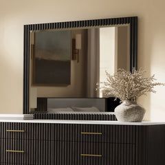 Clayten Espresso Mirror - Ornate Home