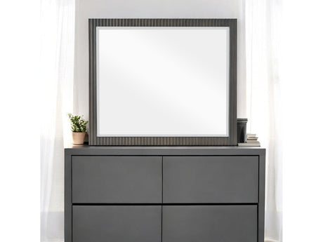 Clayten Espresso Mirror - Ornate Home