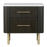 Clayten Espresso Nightstand - Ornate Home