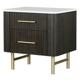 Clayten Espresso Nightstand - Ornate Home