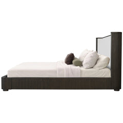 Clayten Espresso Queen Bed - Ornate Home