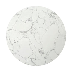Clayten White/Espreeso Coffee Table - Ornate Home