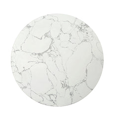 Clayten White/Espreeso End Table - Ornate Home