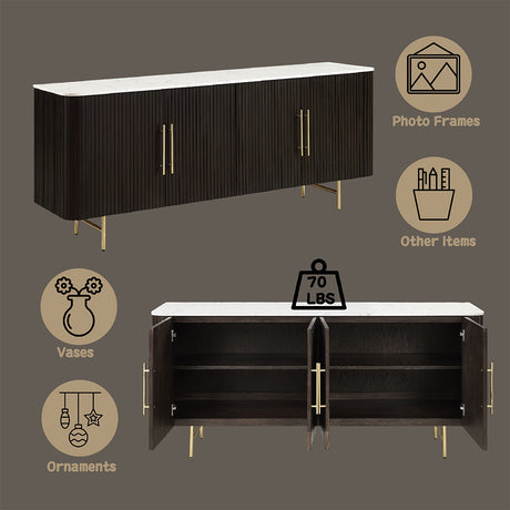 Clayten White/Espreeso Server - Ornate Home