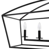 Clayton Bronze 6 Light Linear Chandelier - Ornate Home