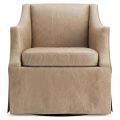 Clayton Camel Swivel Chair - Ornate Home
